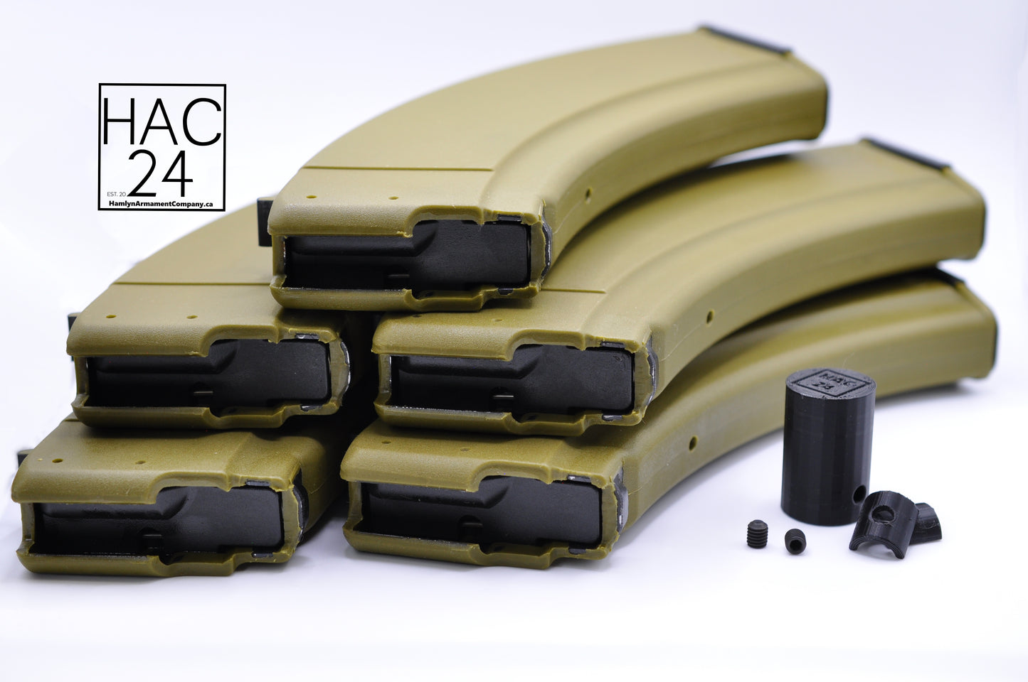 Type 81 Bulgarian Polymer Magazine Battle pack with free extended charging handle, 7.62x39, 5/30-Round